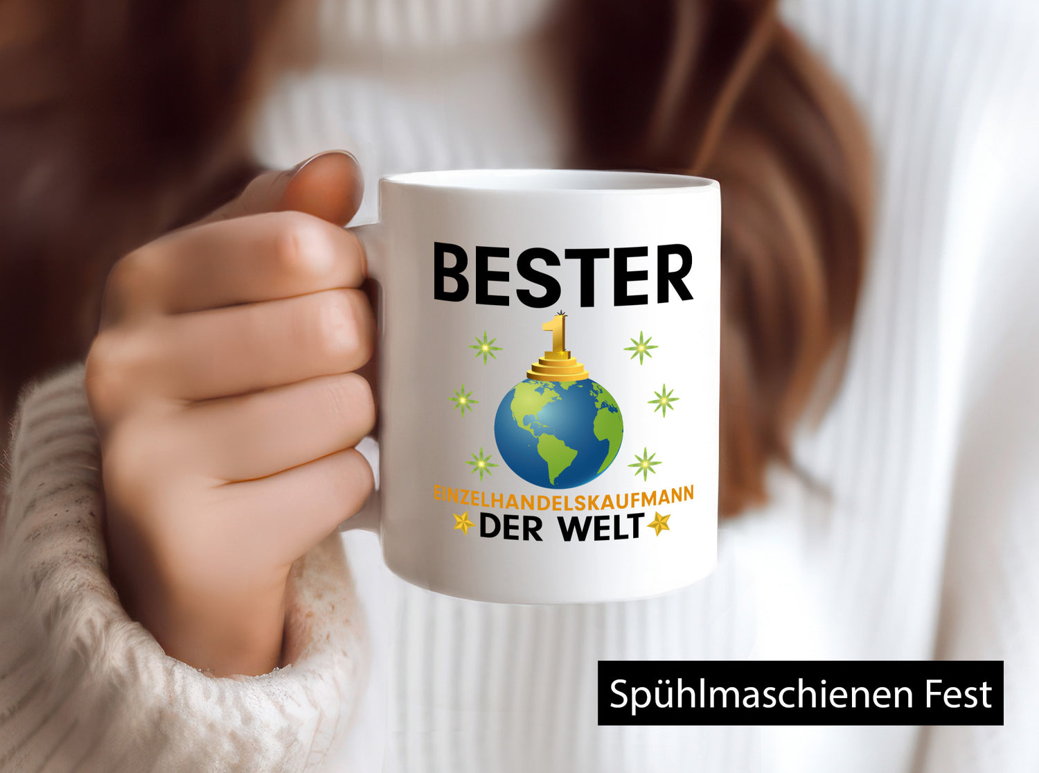 Welt Bester Einzelhandelskaufmann | Einzelhandel Humor Geschenkidee Tasse