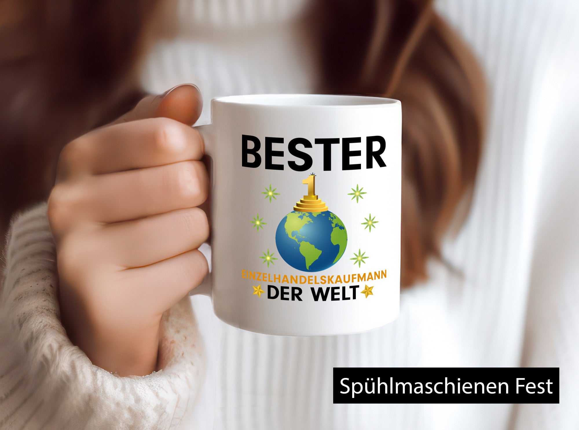 Welt Bester Einzelhandelskaufmann | Einzelhandel Humor Geschenkidee Tasse