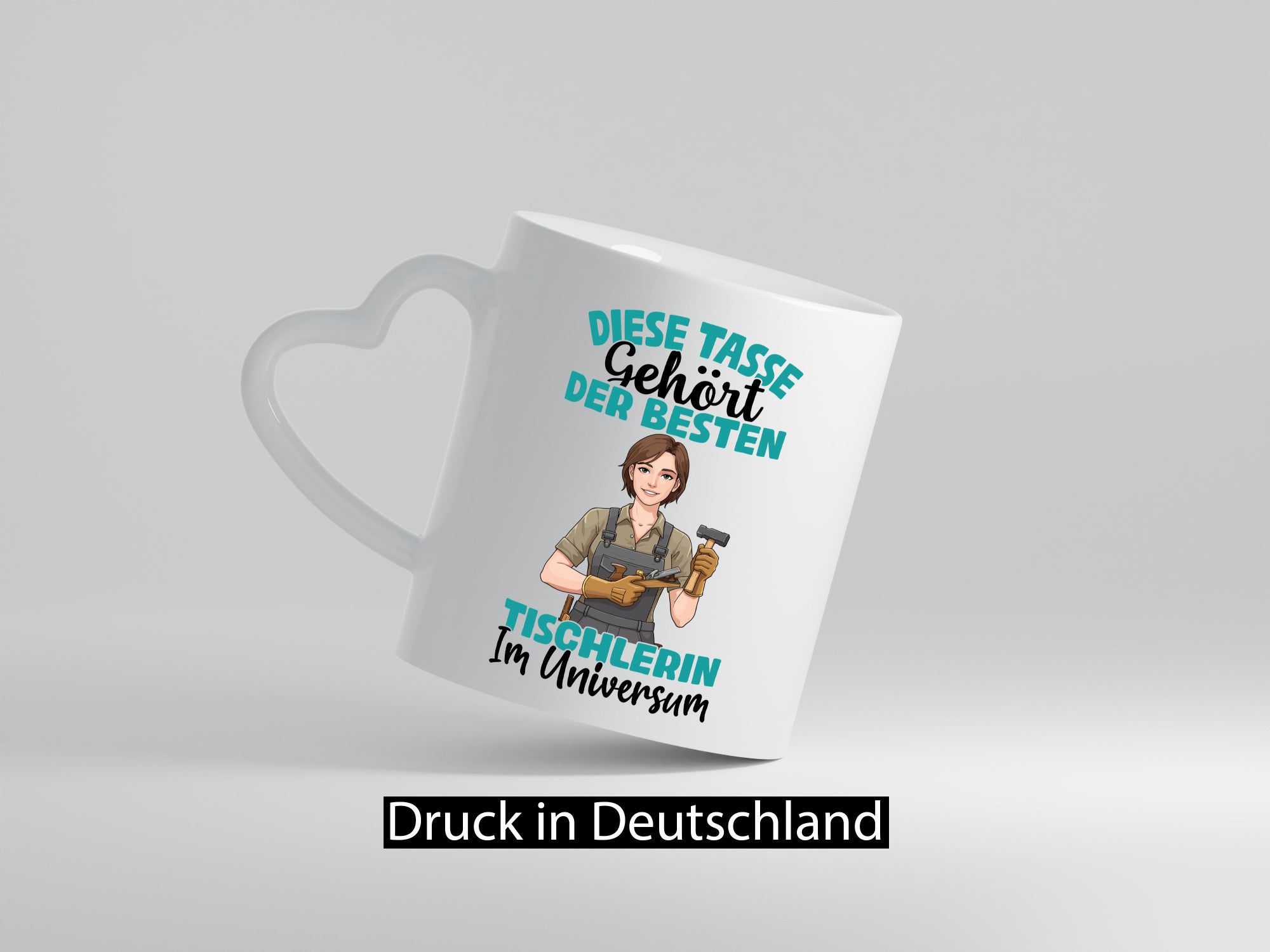 Im Universum: Tischlerin | Tischlerei lustiger Spruch Geschenk Humor