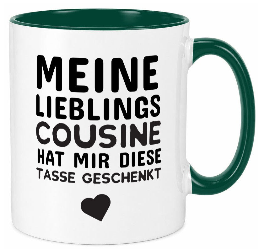 Lieblingscousine | Cousine Tasse Cousinen Humor Geschenkidee