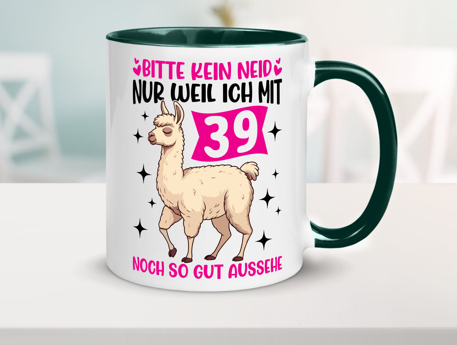 39. Geburtstag | 39 Jahre Lama gut aussehen Geschenk Geschenkidee lustiger