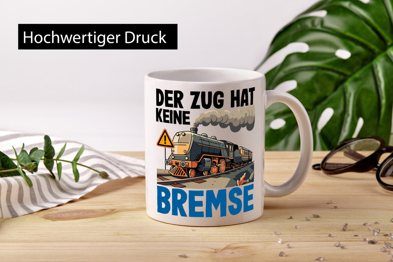 Der Zug hat keine Bremse | Zugführer Geschenk Humor Geschenkidee lustiger
