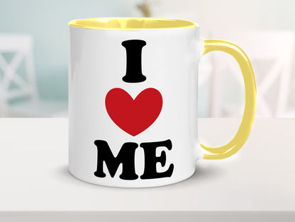 I love me vl9 Geschenkidee Humor Tasse