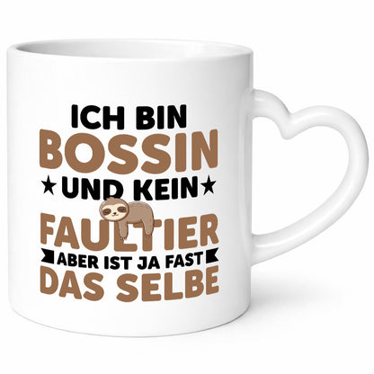 Ich bin kein Faultier: Bossin | Führungskraft Vorgesetzte lustig Tierliebhaber