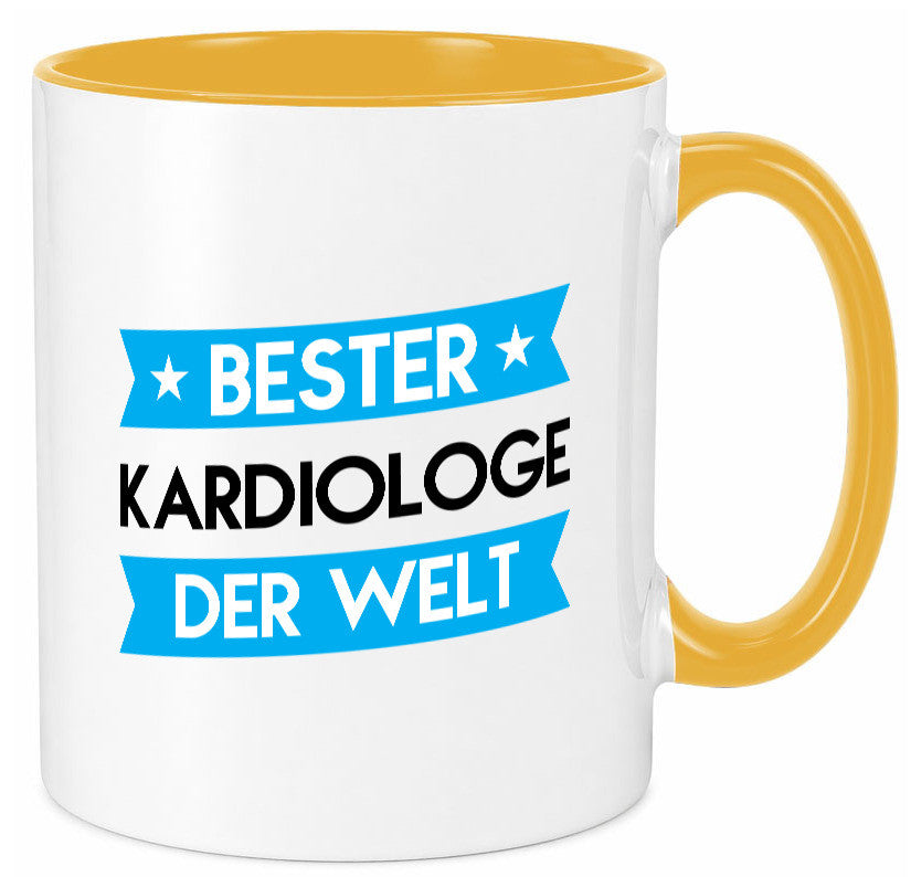 Bester Kardiologe | Kardiologie Geschenk Humor Geschenkidee lustiger Spruch Tasse