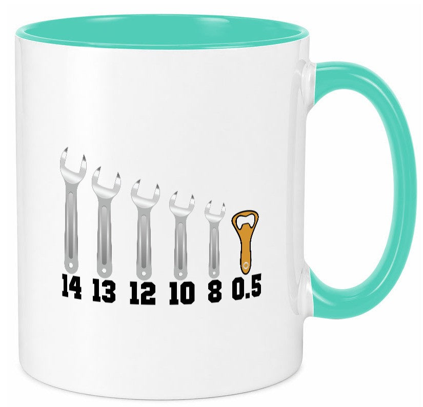 Bierliebhaber | Biertrinker Werkzeug Bieröffner Geschenkidee Humor Tasse
