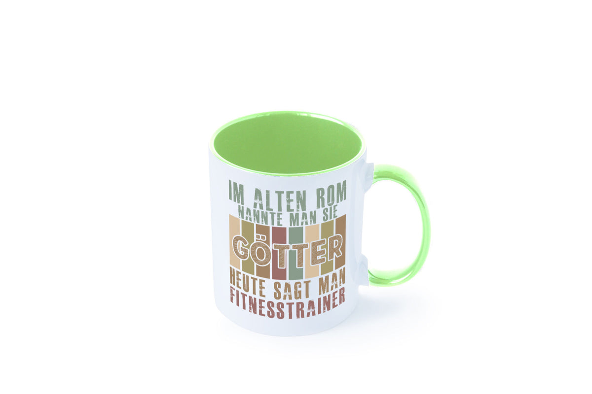 Heute sagt man: Fitnesstrainer | Personal Trainer Geschenkidee Humor Tasse