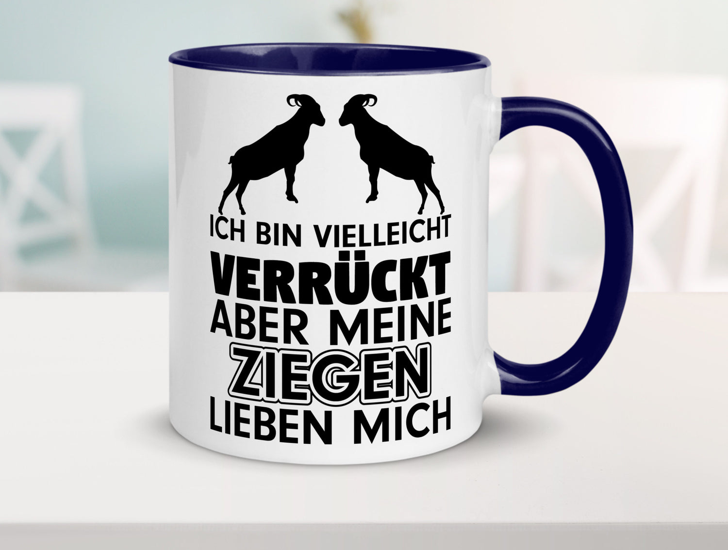 Meine Ziegen | Hirte Tasse Bauernhof Hirtin Bauer Humor Geschenkidee