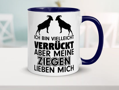 Meine Ziegen | Hirte Tasse Bauernhof Hirtin Bauer Humor Geschenkidee