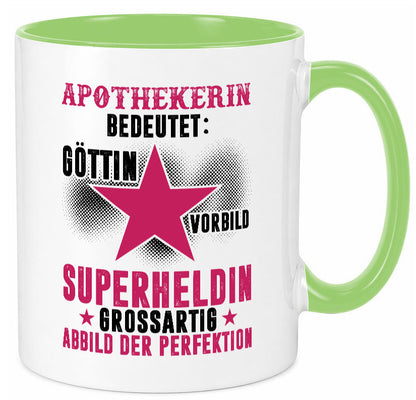 Bedeutung von Apothekerin | Apotheke Pharmazie lustig Humor Geschenkidee