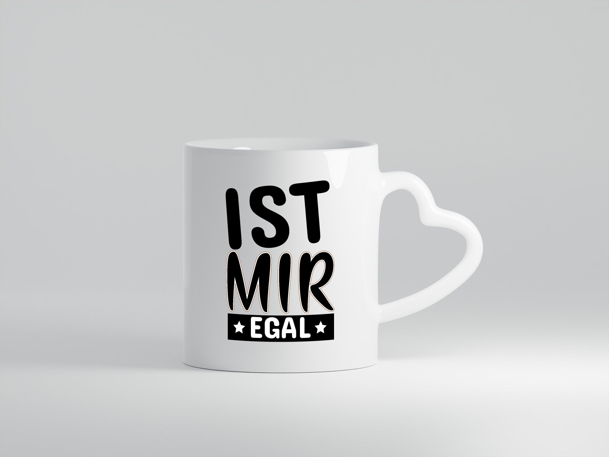 Ist mir egal Geschenkidee Humor Tasse