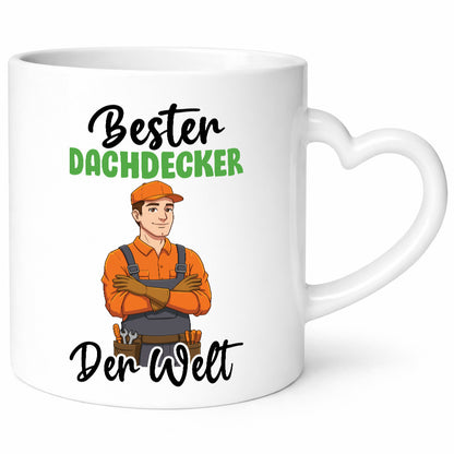 Bester Dachdecker | Dachbau Hausbau v2 lustiger Spruch Geschenk Humor