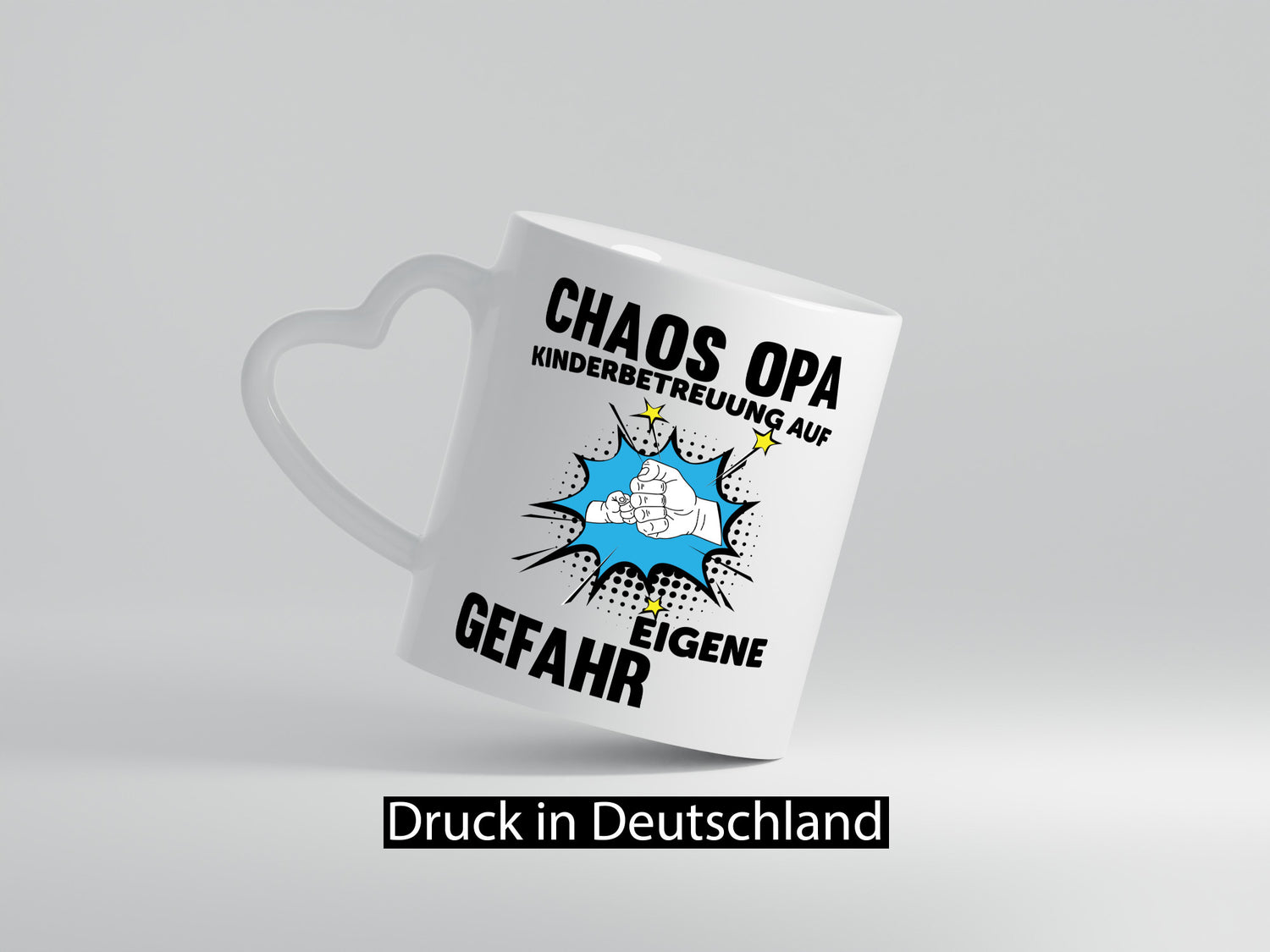 Chaos Opa | Kinderbetreung auf eigene Gefahr lustig Familie Geschenkidee