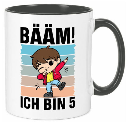 5. Geburtstag | Ich bin 5 Jahre Bäääm Dabbing Kind Geschenkidee Humor Tasse