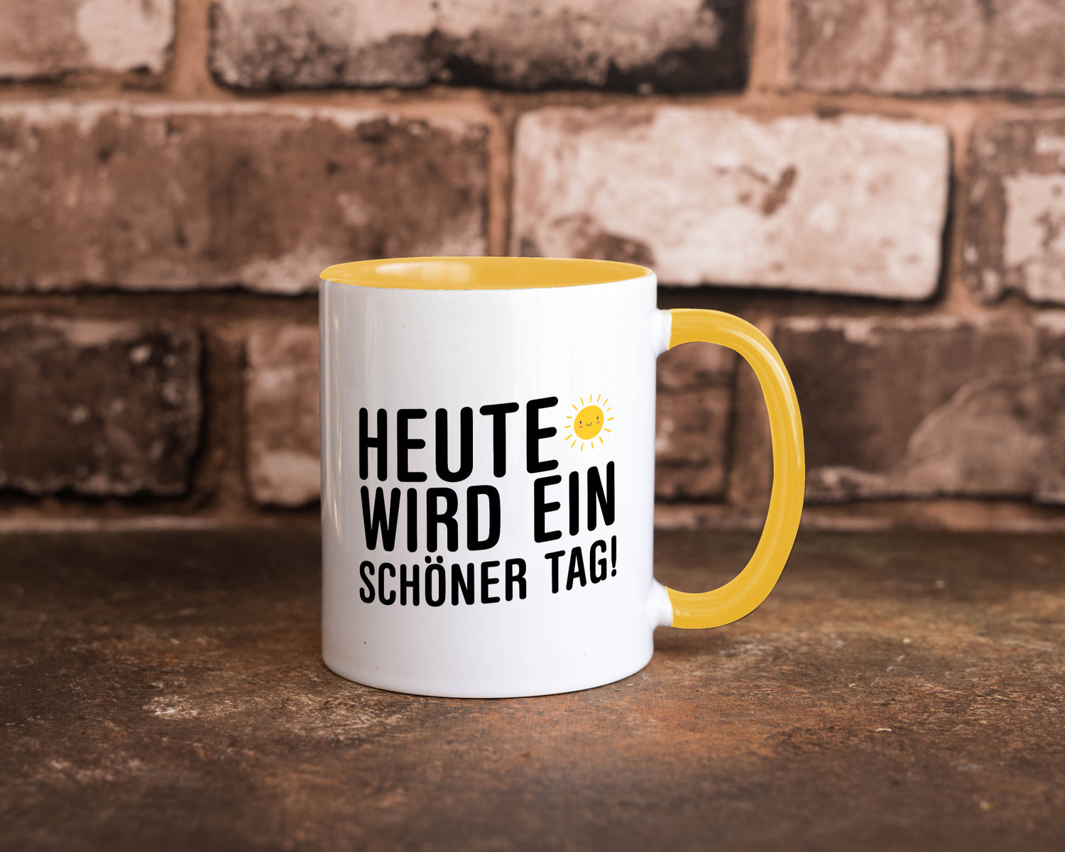 Heute wird ein schöner Tag | Motivation Positive Gedanken lustig Humor