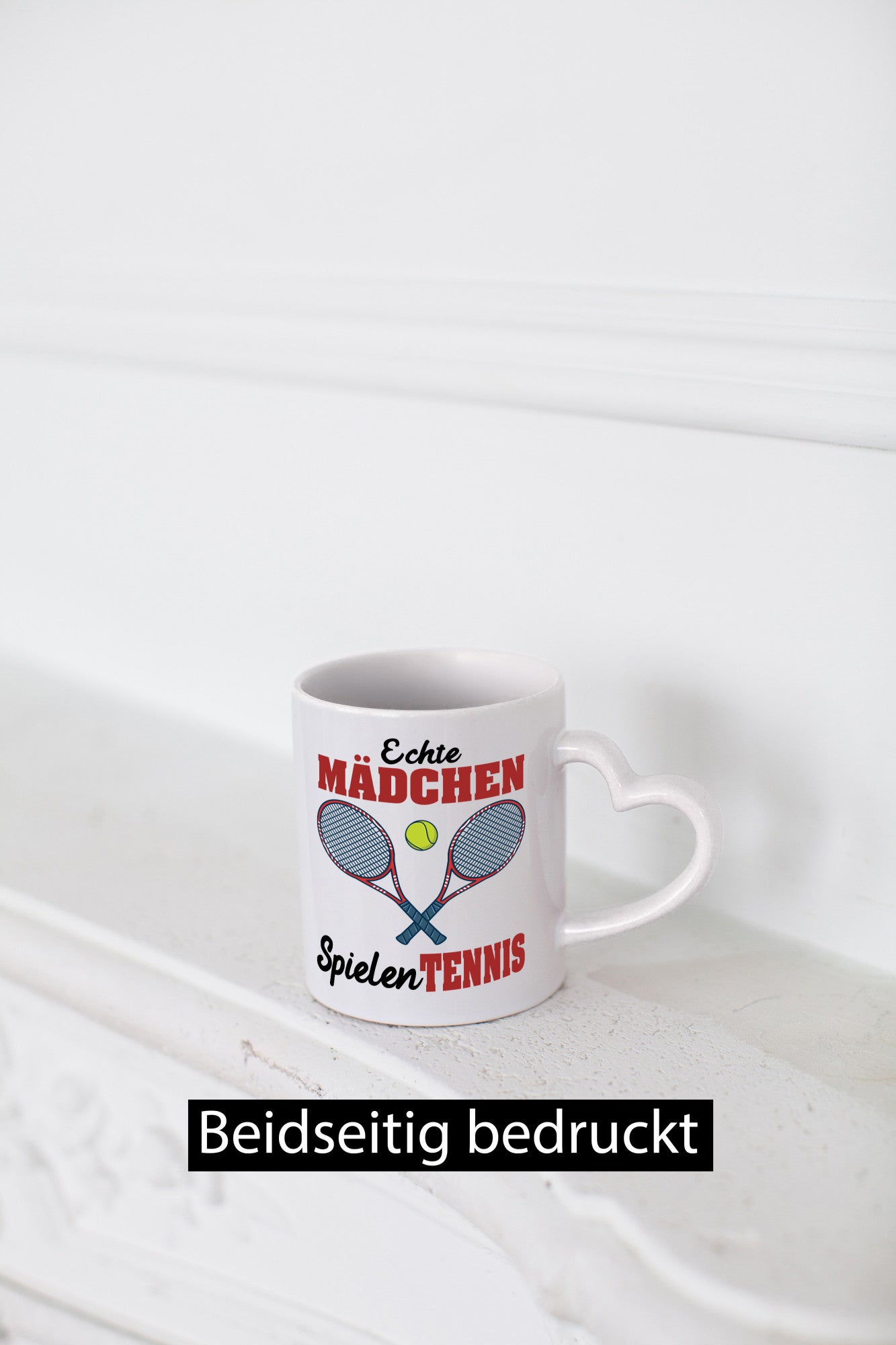 Echte Mädchen Spielen Tennis | Sport Geschenkidee Humor Tasse