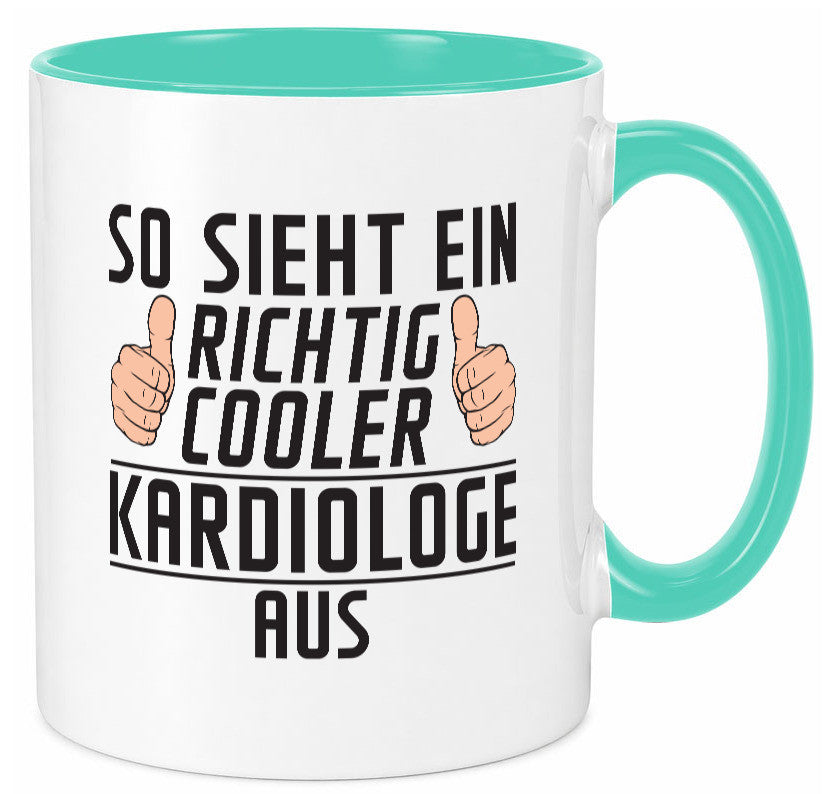 Richtig Cooler Kardiologe | Kardiologie lustiger Spruch Geschenk Humor