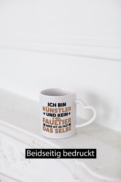 Ich bin kein Faultier: Künstler | Kunst Geschenk Tierliebhaber Humor lustiger