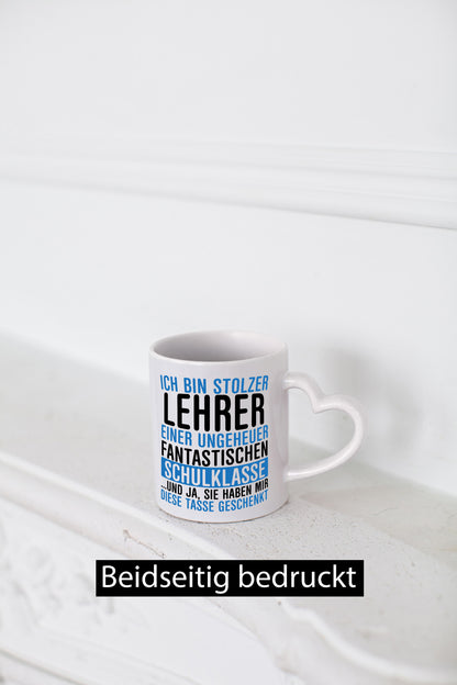 Ich bin stolzer Lehrer | Lehrerin Klasse Schüler Geschenkidee Humor Tasse