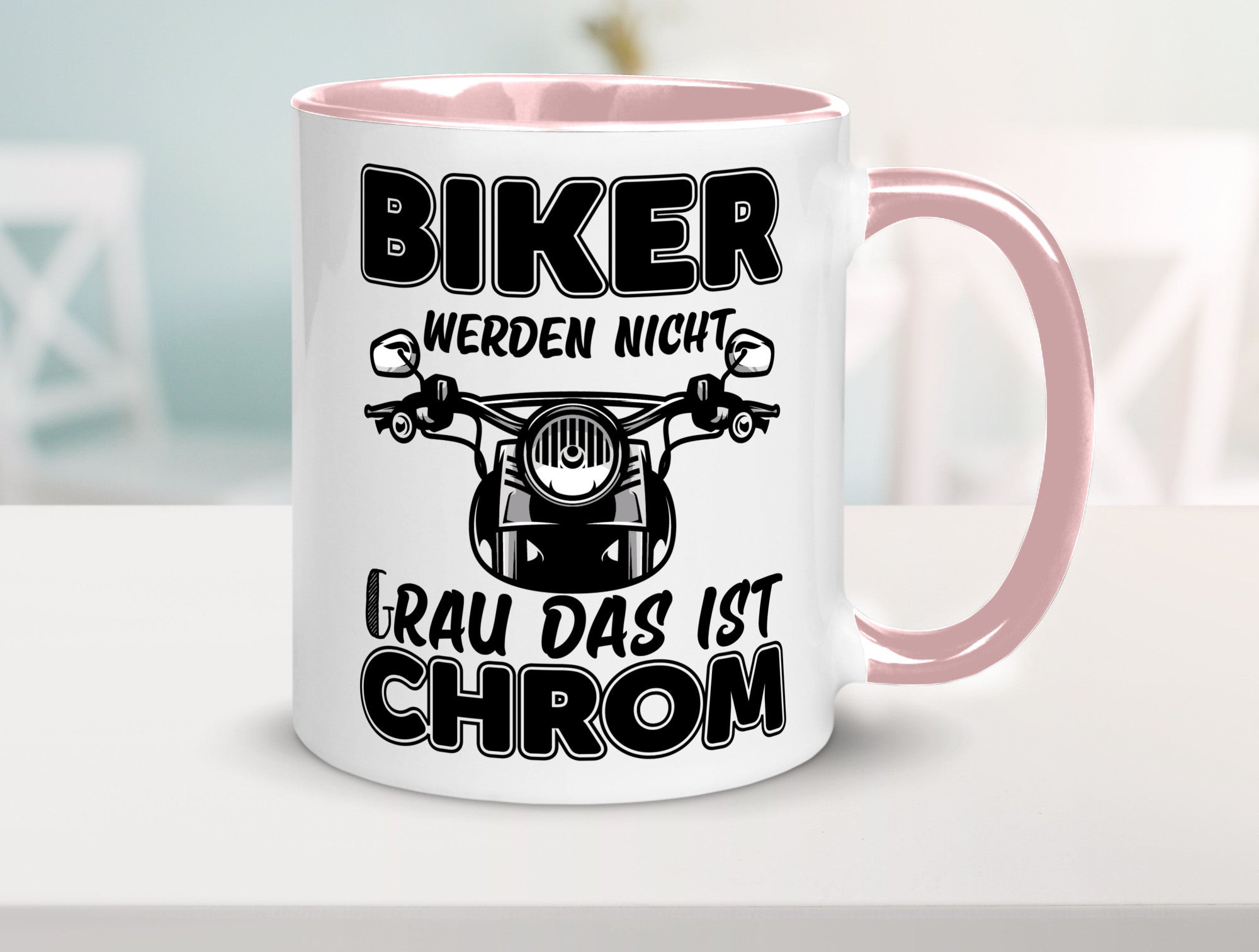 Biker werden nicht grau | Motorrradfahrer Tasse Humor Geschenkidee