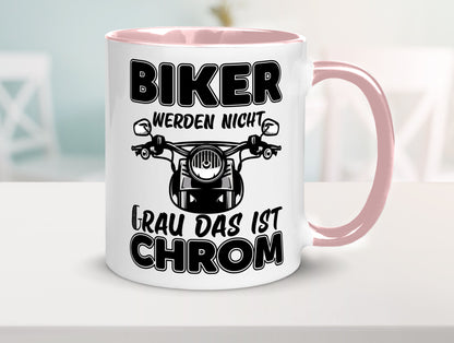 Biker werden nicht grau | Motorrradfahrer Tasse Humor Geschenkidee