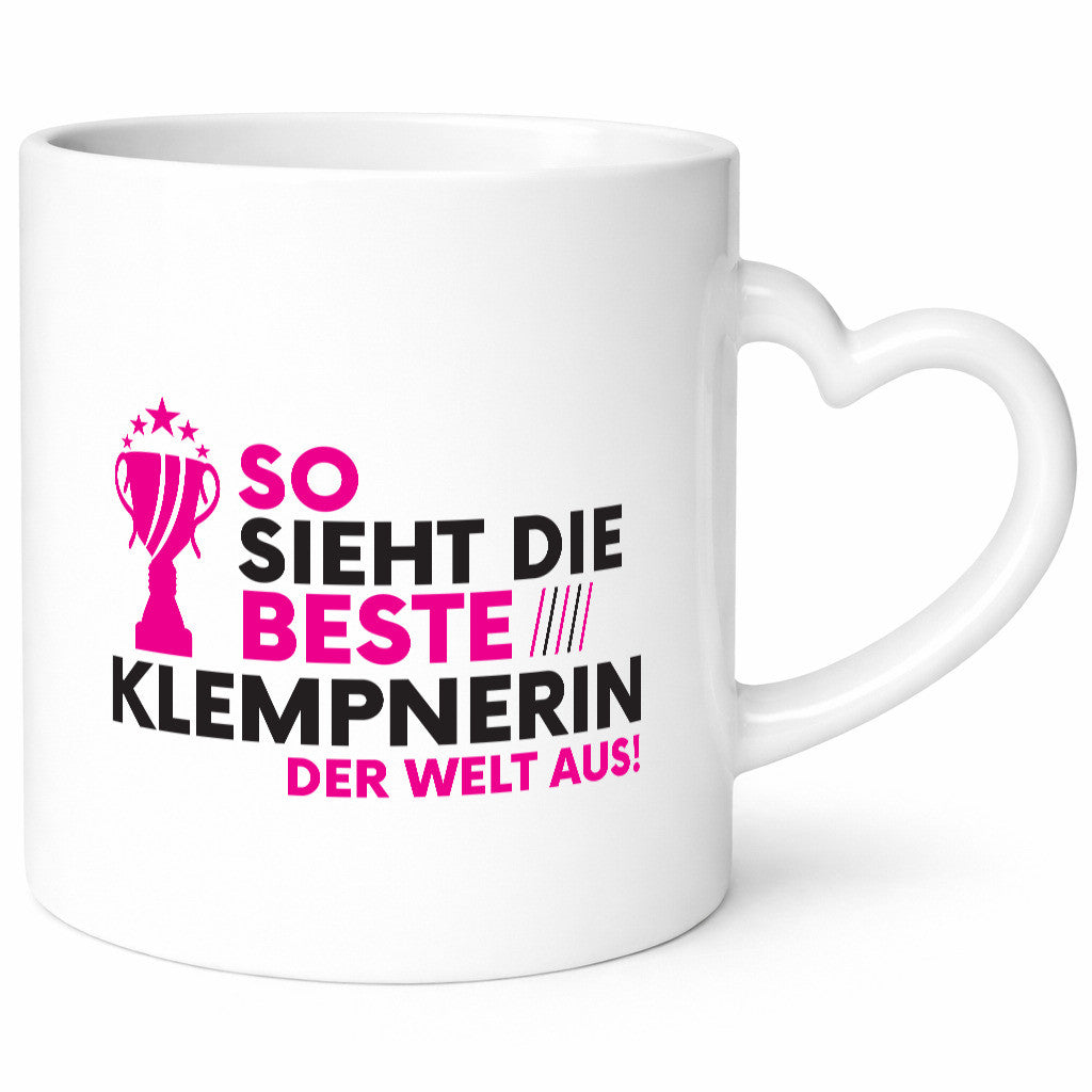 Die Weltbeste Klempnerin | Klempnerinnen Geschenkidee Humor Tasse