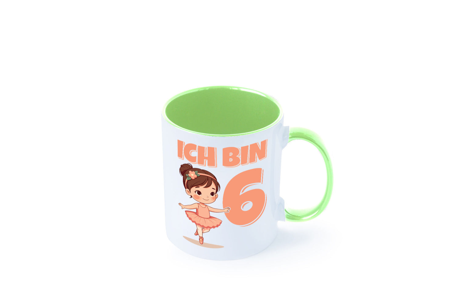 6 Geburtstag | Jahre Ballerina Mädchen Ballet lustig Geschenkidee Geschenk Tasse