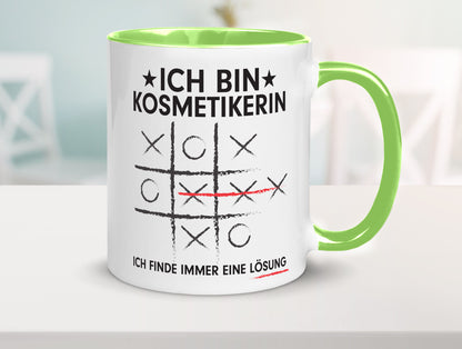 Löse Probleme: Kosmetikerin | Kosmetik Stylistin Geschenk Humor Geschenkidee