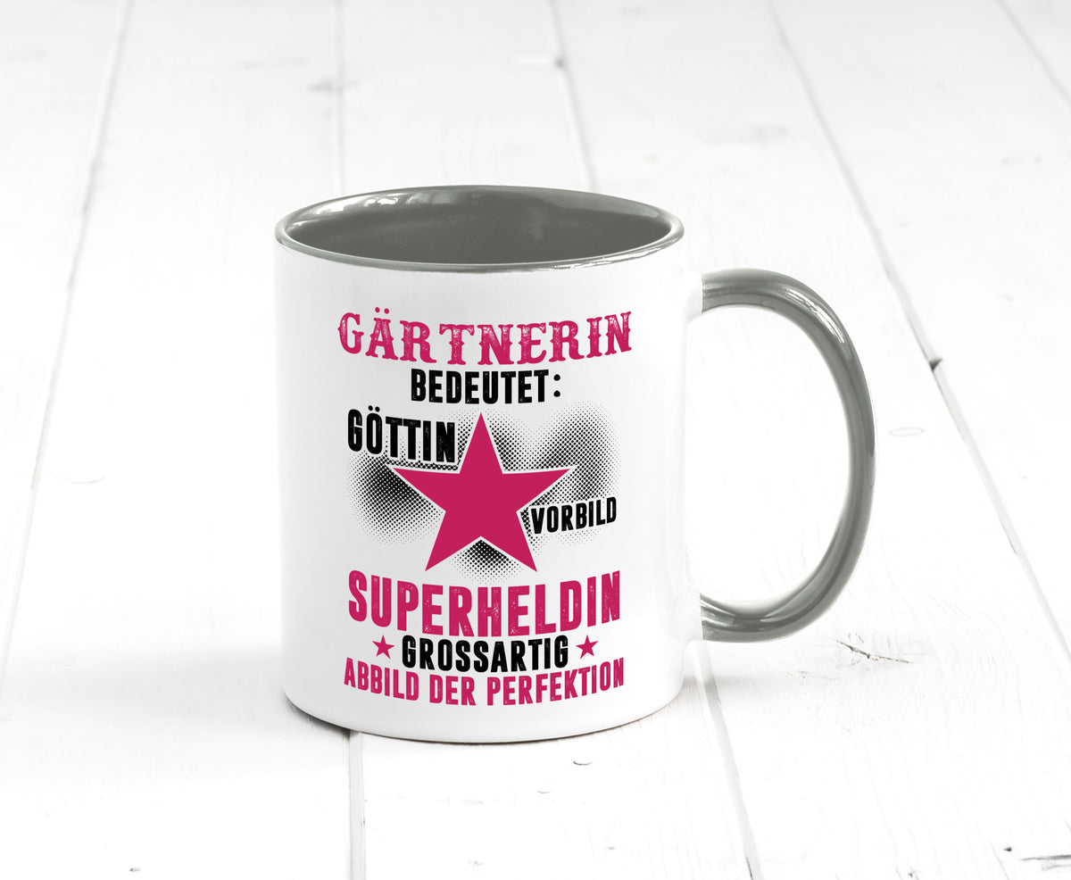 Bedeutung von Gärtnerin | Gartenbau lustiger Spruch Geschenk Humor Geschenkidee Tasse