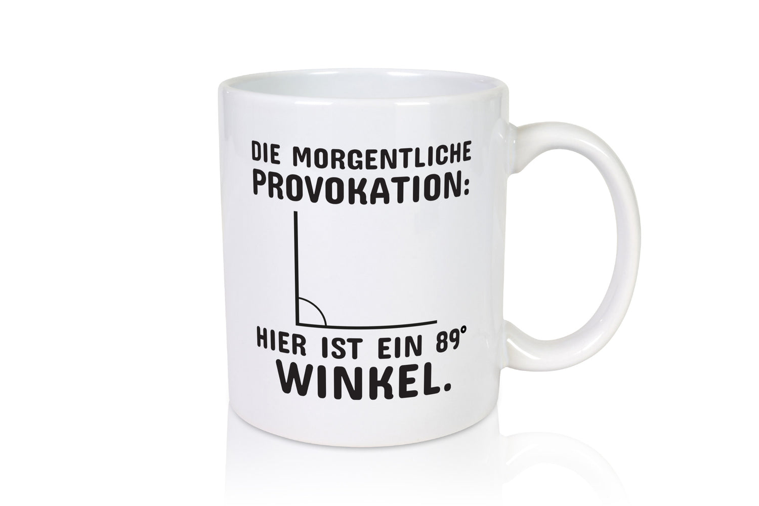 Morgentliche Provokation | Morgenmuffel Tasse Humor lustiger Spruch Geschenk