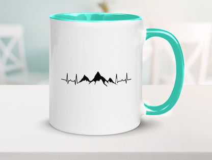 Berge Motiv | Alpen Skifahren Skiurlaub Apres Ski Geschenkidee Humor Tasse