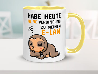 Keine Verbindung lustig Humor Geschenkidee Geschenk Tasse