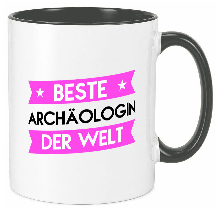 Beste Archäologin| Archäologie | Forscherin Humor Geschenkidee Tasse