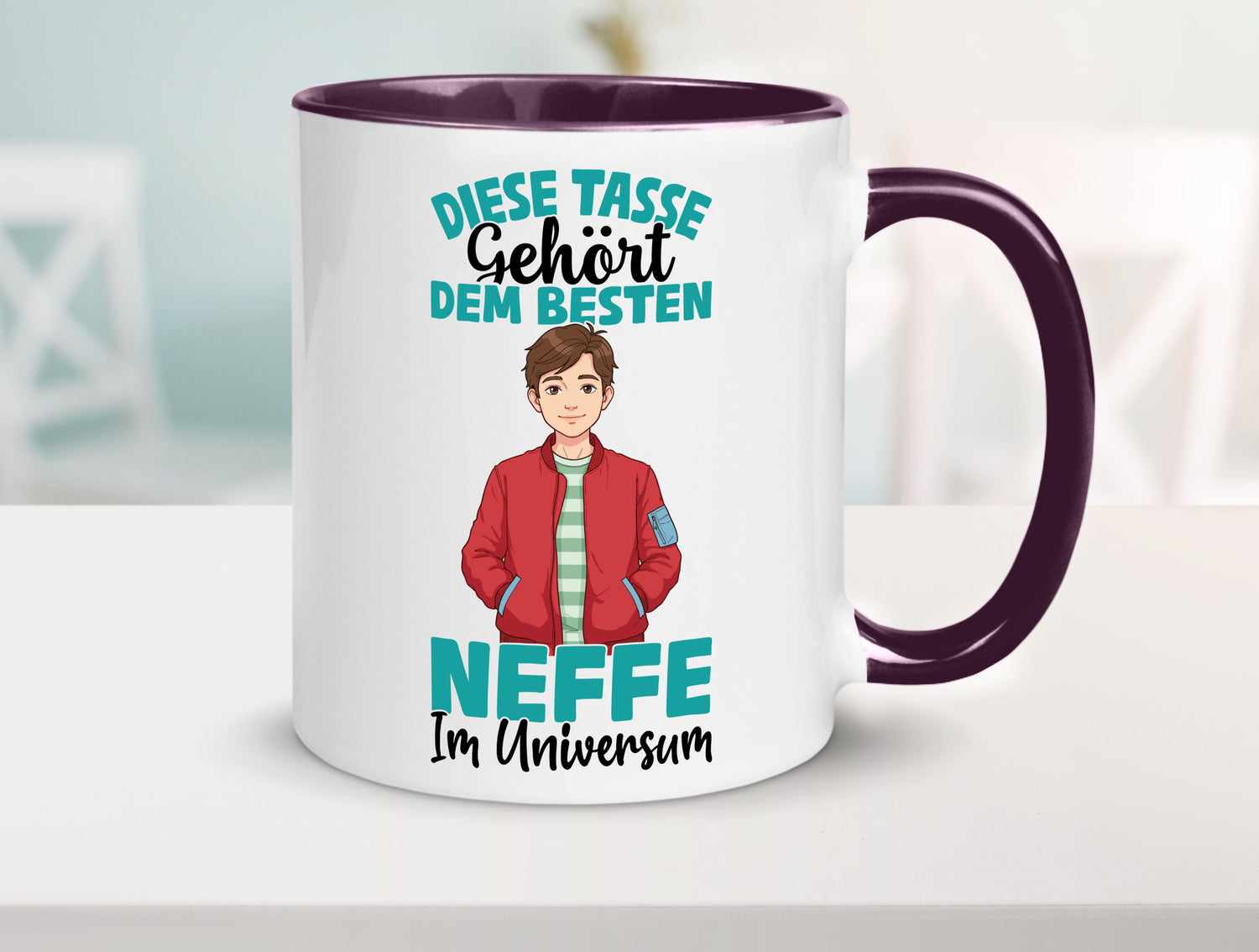 Im Universum: Neffe Familie | Onkel Bruder Bester lustig Geschenkidee Geschenk