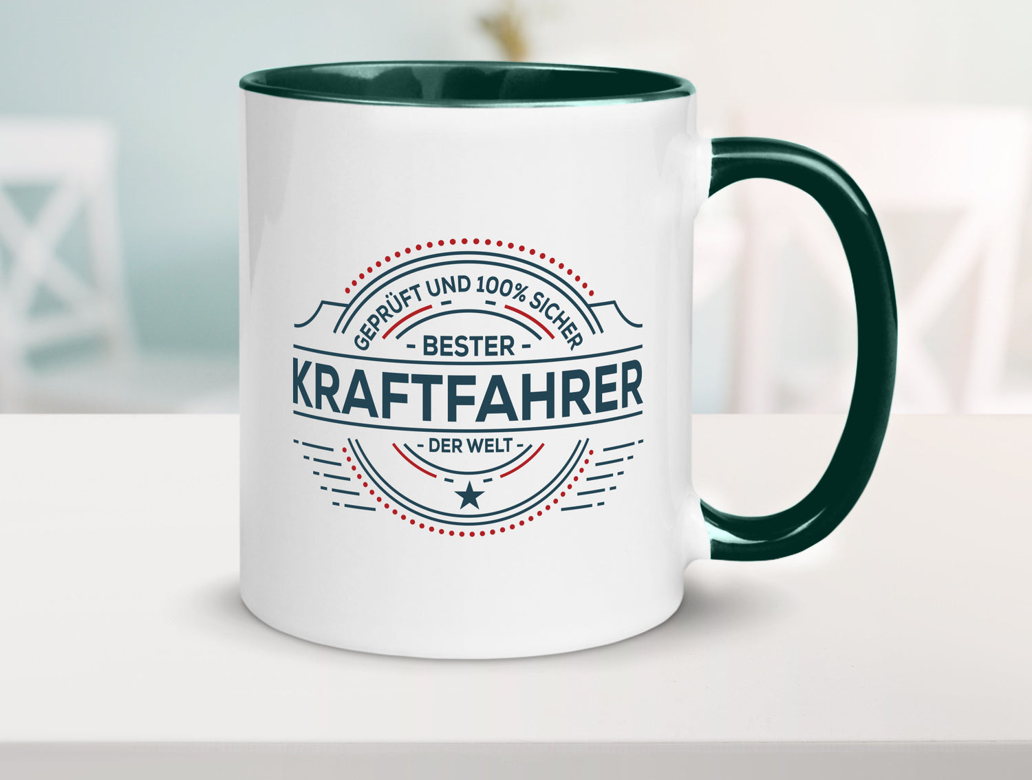 Geprüft und sicher: Kraftfahrer | Lastwagen LKW Fahrer Geschenk Humor