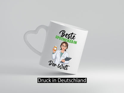 Beste Apothekerin | Apotheke Pharmazie v2 Geschenk Humor Geschenkidee lustiger