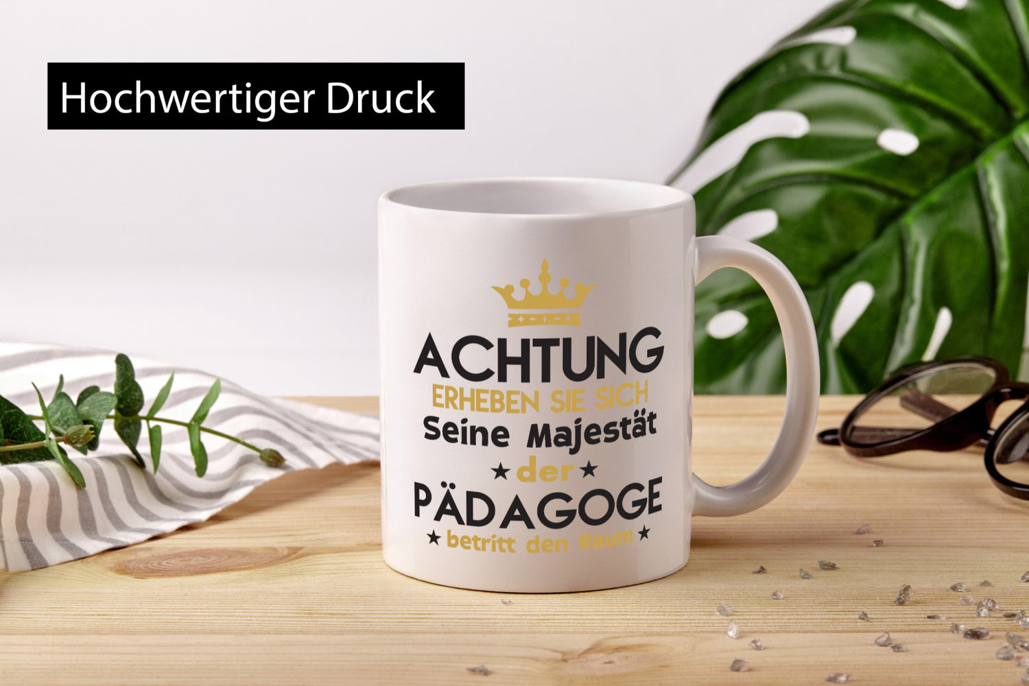 Seine Majestät Pädagoge | Pädagogik Geschenk Humor Geschenkidee lustiger Spruch