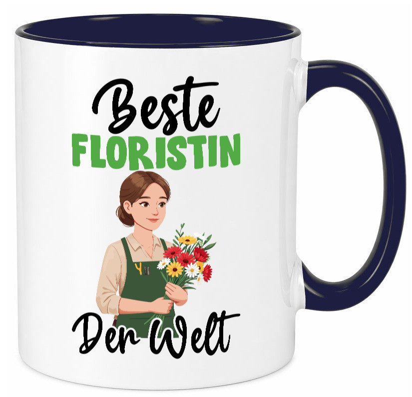 Beste Floristin | Blumen VerkÃƒÂ¤uferin Humor Geschenkidee Tasse