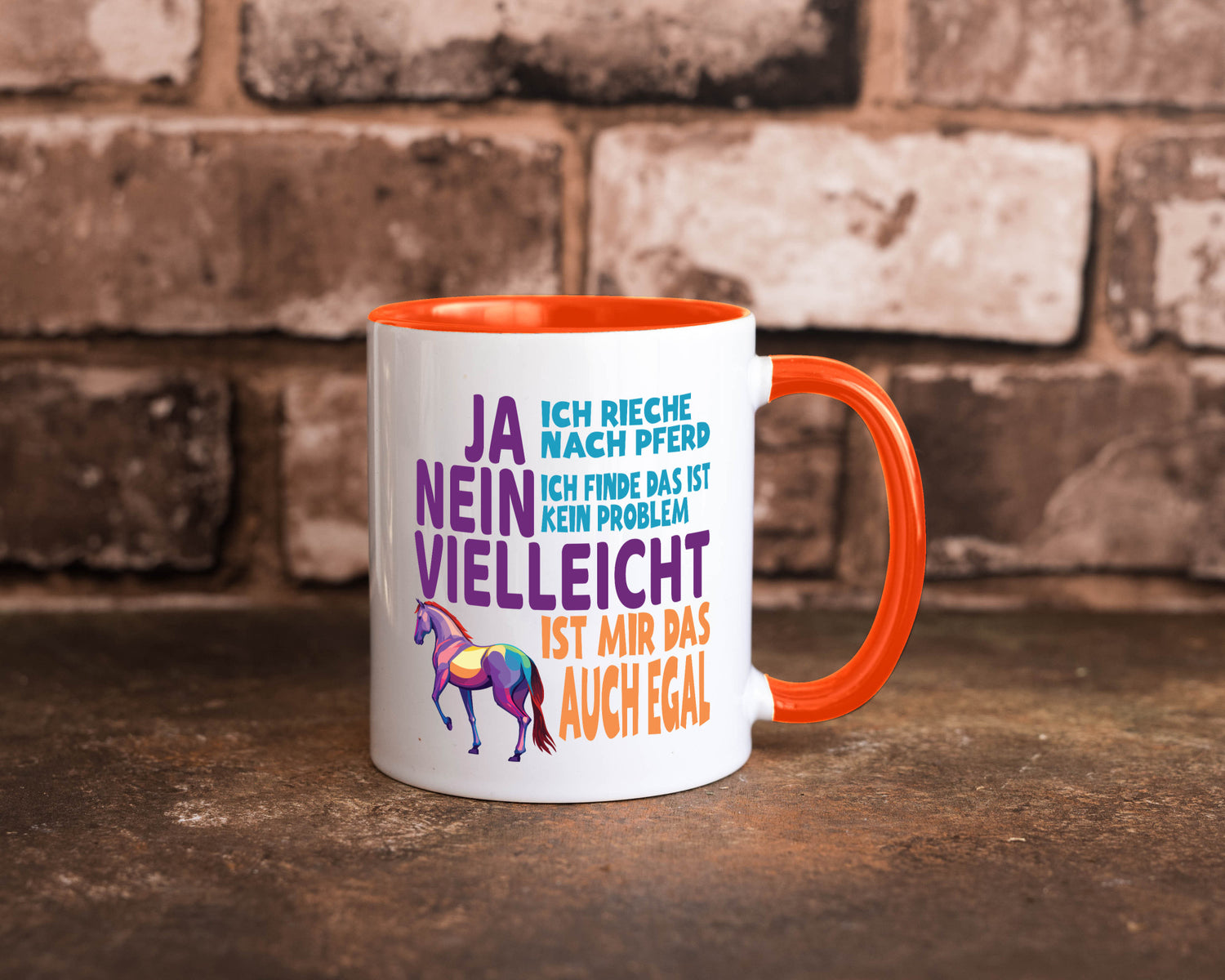 Ja ich Rieche nach Pferd | Reiten Pferdestall lustiger Spruch Geschenk Humor