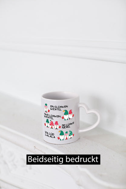 Glühwein Wichtel | Wichtelmännchen Alkohol Geschenkidee Humor Tasse