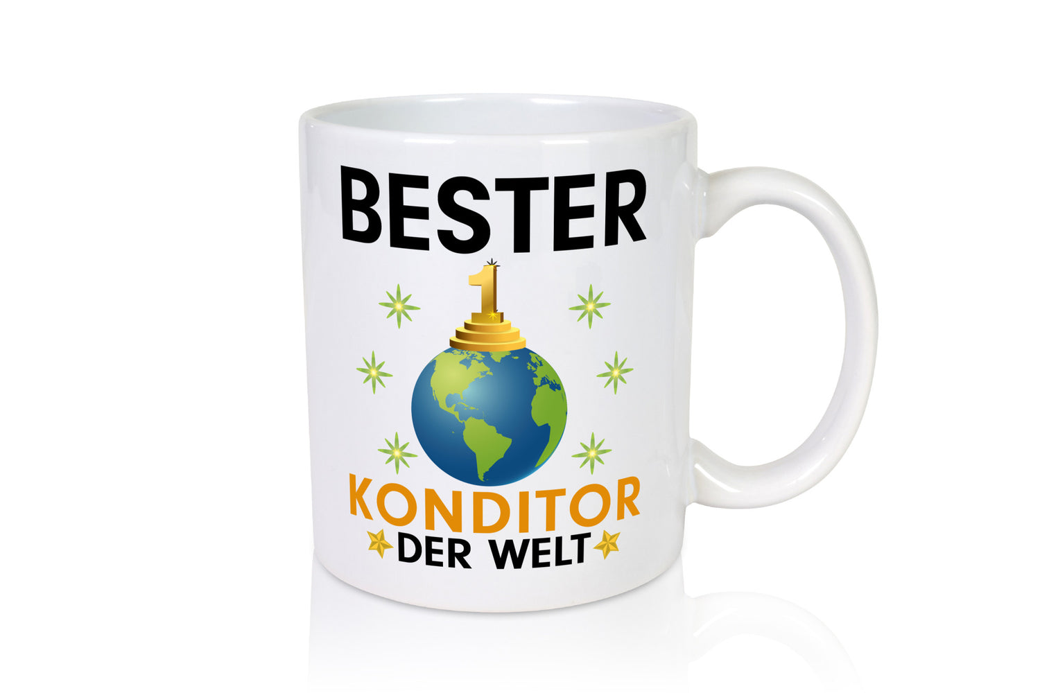 Welt Bester Konditor | Konditorei lustig Humor Geschenkidee Geschenk Tasse