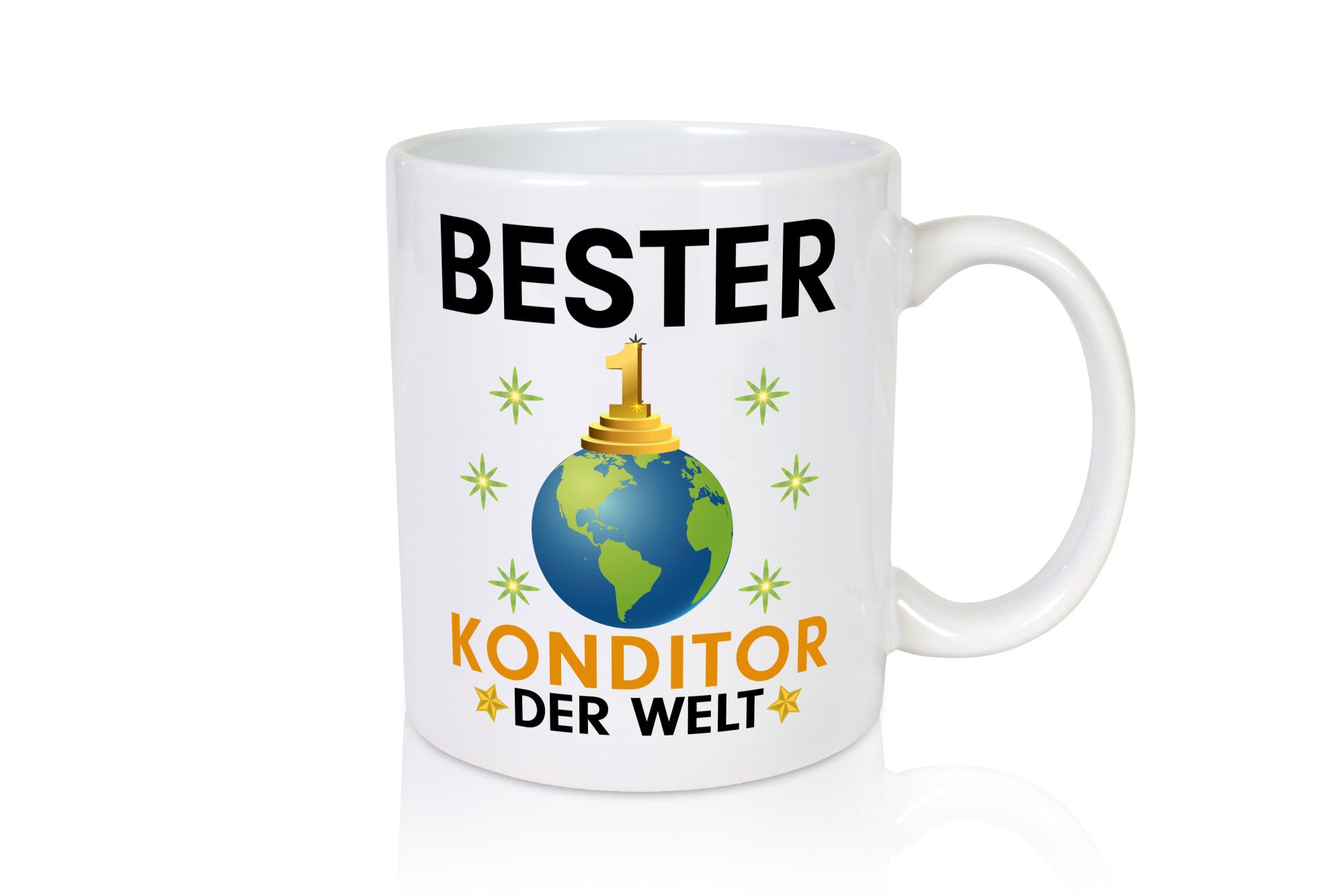 Welt Bester Konditor | Konditorei lustig Humor Geschenkidee Geschenk Tasse