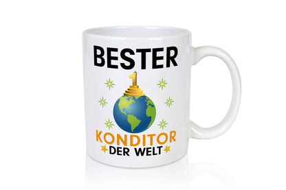 Welt Bester Konditor | Konditorei lustig Humor Geschenkidee Geschenk Tasse