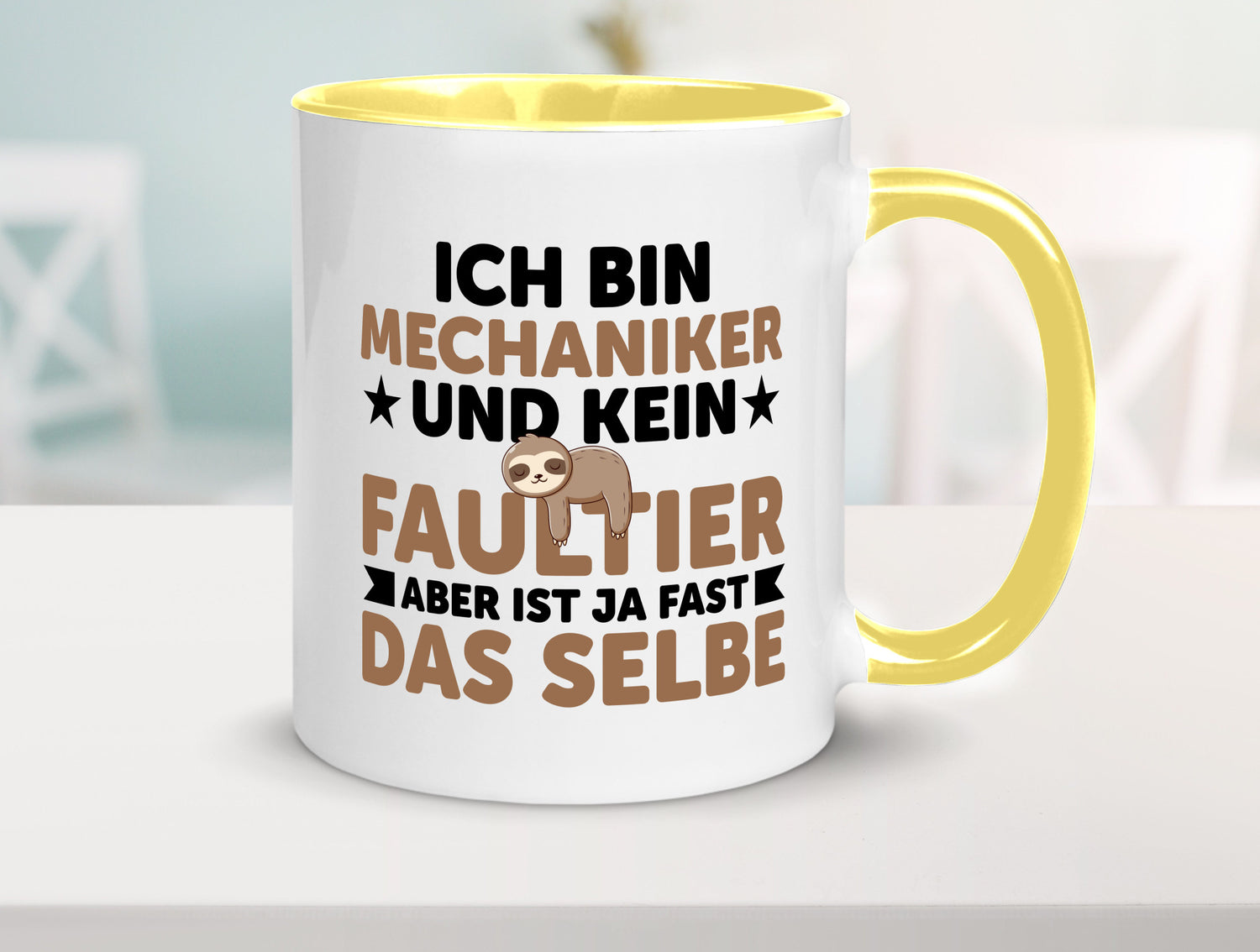 Ich bin kein Faultier: Mechaniker | KFZ Werkstatt Humor Tierliebhaber