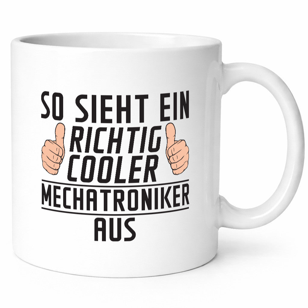 Richtig Cooler Mechatroniker | KFZ lustiger Spruch Geschenk Humor Geschenkidee