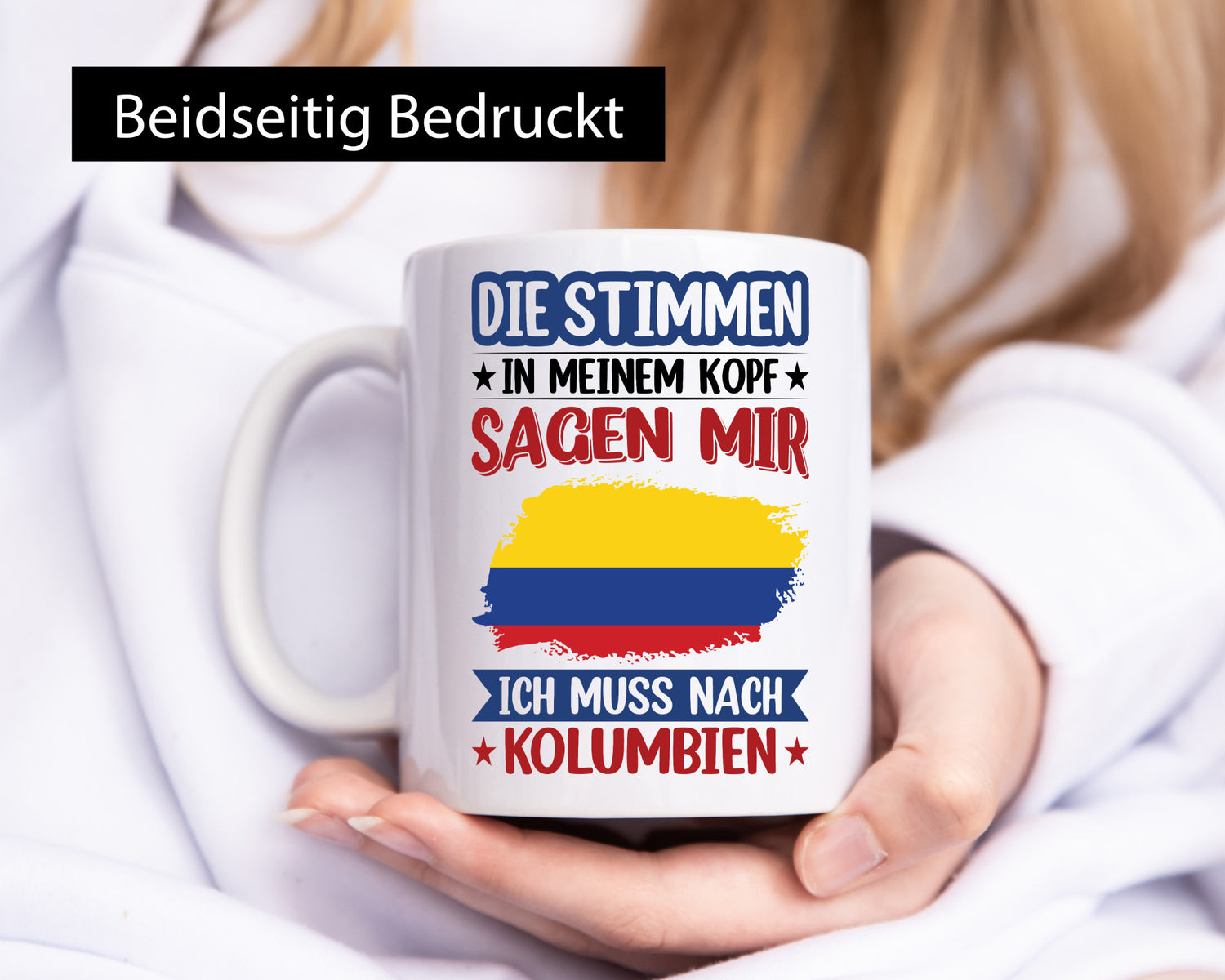 Kolumbien | Urlaub Stimmen in meinem Kopf Traumland Geschenk Humor Geschenkidee
