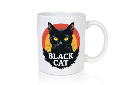 Black Cat | Schwarze Katze Böse Humor Tierliebhaber Geschenkidee Tasse