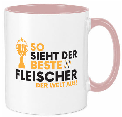 Der Weltbeste Fleischer | Schlachterei Geschenkidee Humor Tasse