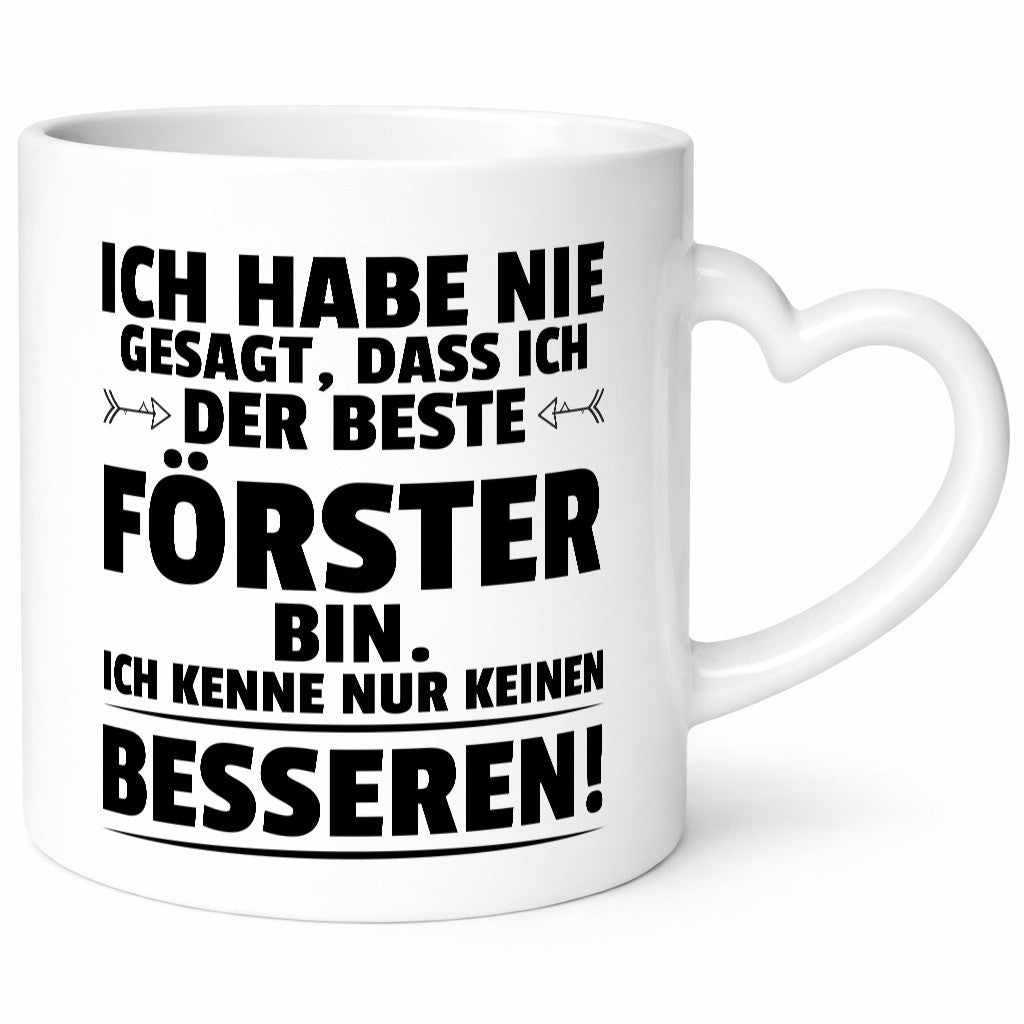 Der Beste Förster | Forst Arbeit Geschenk Kollegen Büro lustiger Spruch Tasse