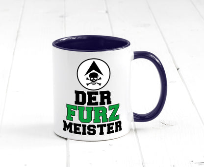 Der Furz Meister | Männer Tasse derber Humor Furzen lustiger Spruch Geschenk